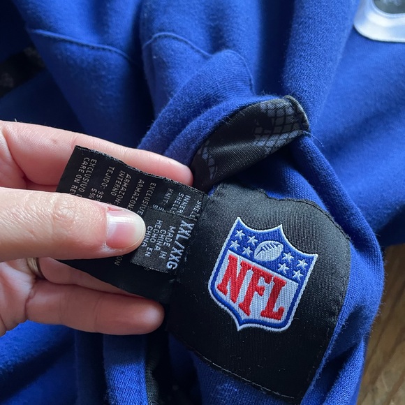 G-III Sports Men's New York Giants Black Ops Camo Reversible Jacket - Picture 3 of 8